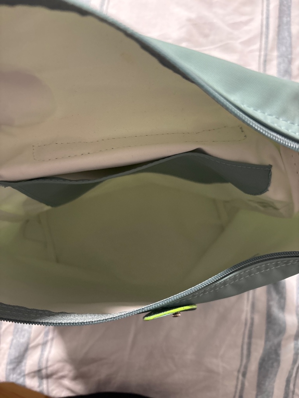 Seafoam Longchamp Backpack - Picture 4 of 6